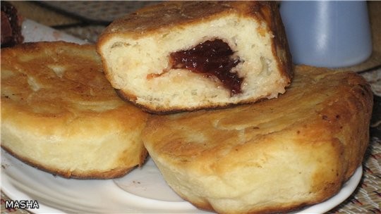 А вот и БЕЛЯШИ и пирожки с джемом - 8