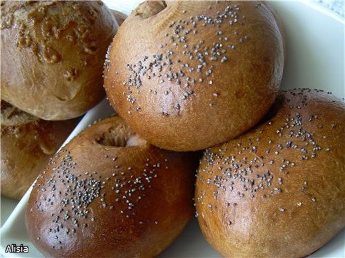 BAGELS с лососем Шоколадно Лимонные Булки и Бублики - 4