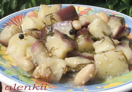 ПИКАНТНЫЕ МАРИНОВАННЫЕ БАКЛАЖАНЫ КАРТОФЕЛЬ С ГРИБАМИ ПОРТОБЕЛЛО В ГОРШОЧКЕ КАРТОФЕЛЬНЫЕ ПИРОЖКИ С К...