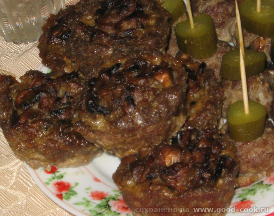 Мясные маффины (рецепт от с кукинга, словами автора) "Мясные маффины получились необыкновенно вкусн...