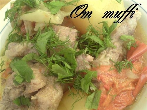 ЧИХИРТМА (АРМЯНСКИЙ ВАРИАНТ) ХАШЛАМА КУРИНЫЕ ОКОРОЧКА, ЗАПЕЧЁННЫЕ С ЛОБИ ТВОРОЖНИКИ ВАНИЛЬНЫЕ Творо... - 2