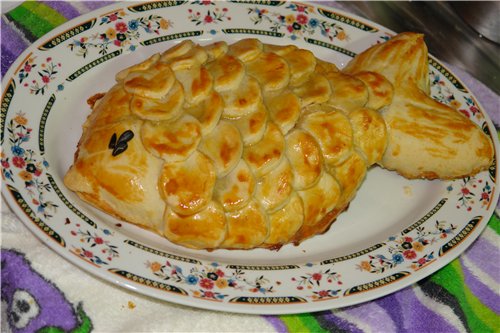 Рыбный пирог Рыбный пирог от Алёнки