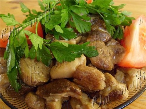 СОЛЁНОЕ САЛО ГРИБЫ ЖАРЕННЫЕ ЗАКУСКА "КАСКАД" от Наталки - 2
