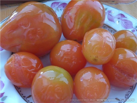 И мамины помидоры без приправы Приятного аппетита