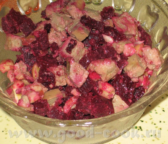 Салат печеночный - 2