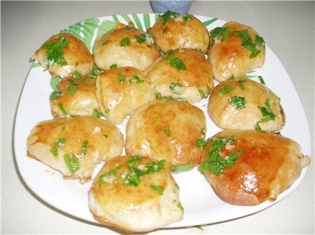 Чесночные булочки