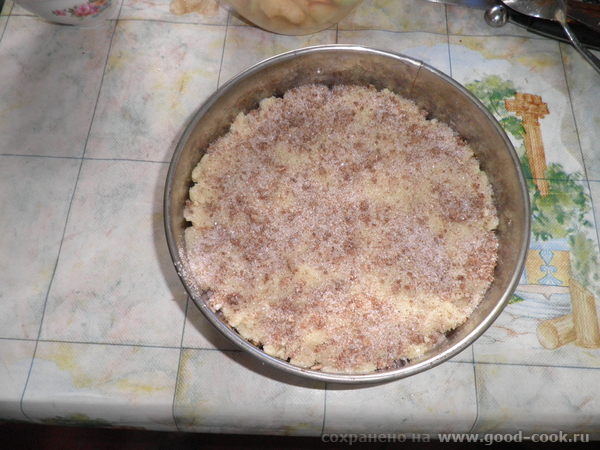 яблочный десерт под хрустящей корочкой 2