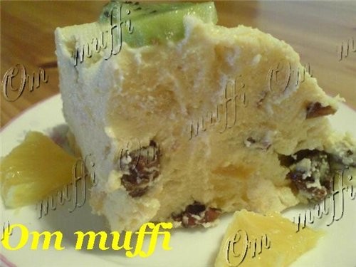 ТВОРОЖНАЯ ПАСТА С ИЗЮМОМ И КУРАГОЙ Творог (лучше домашний) - 350г Масло сливочное - 1-2 ст - 2