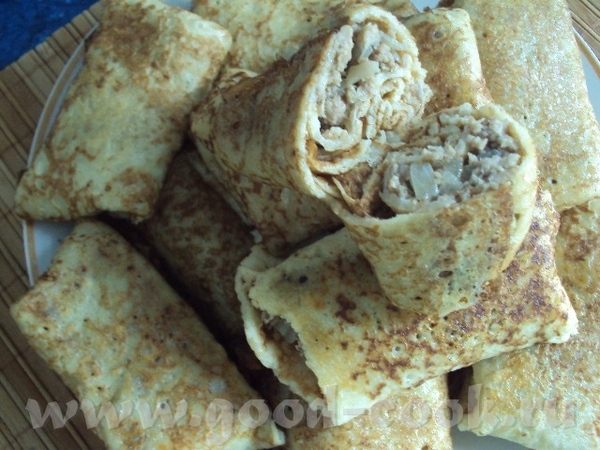 БЛИНЫ С МЯСОМ