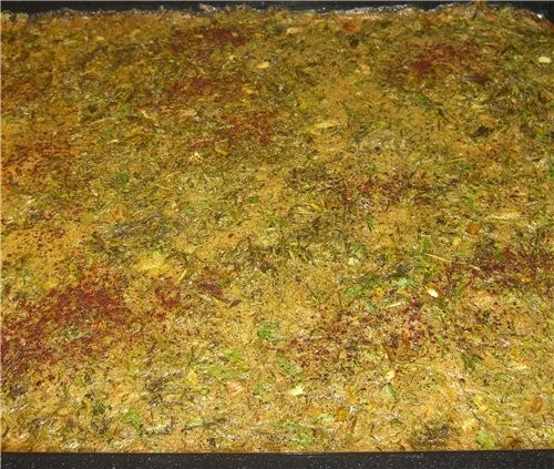 Приготовила КЮКИ (азербайджанская кухня) и салат с тархуном от Lvitsa