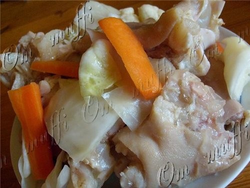 МОЖОЖ (СОЛЁНЫЕ СВИННЫЕ НОЖКИ)