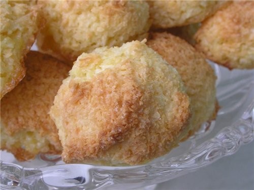 А это мои кокосовые макроны- вкусные