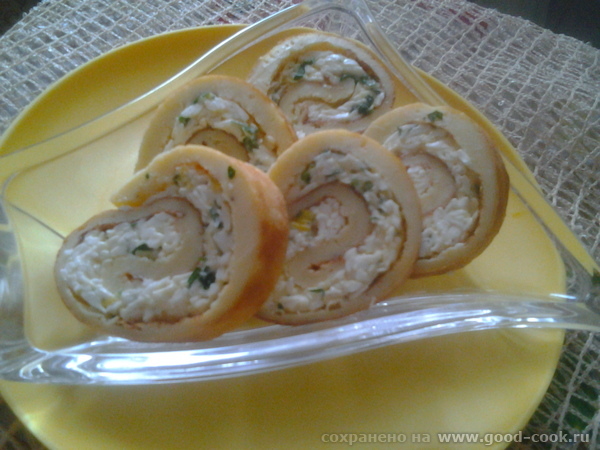 рулет с сыром