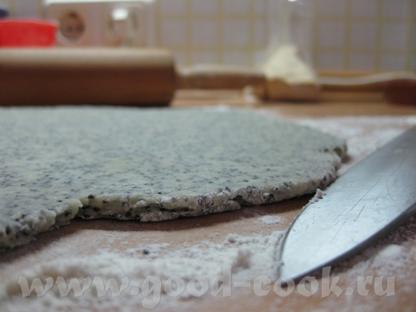 Печенье маковое Ингредиенты: ■ 500 г муки ■ 150 г маргарина или сливочного масла &#9632... - 3