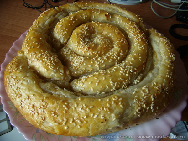 Пирог спиралька