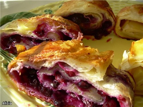 Фруктовые Рулеты с Голубикой и Яблоком - 6