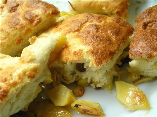 Вот вкусный и быстрый вариант завтрака, когда хочется что-то типа пмрога или оладий, а возиться не...