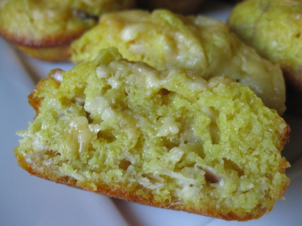 Кексики с курицей и сыром