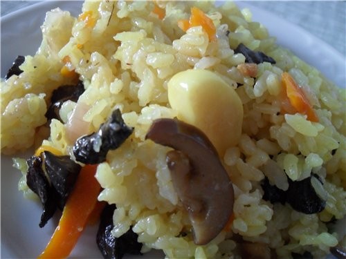 Плов без мяса