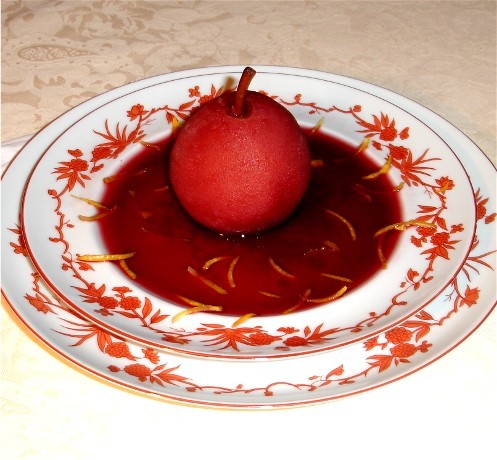 Шлю спасибку через океан Нелли за Груши в красном вине , вкуснотень