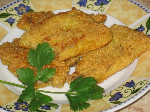 Филе морской рыбы в мешочке из кукурузной муки (по-молдавски) Суп по-простецки Куриные ножки в "Бис...