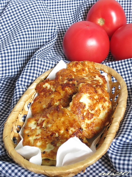 Куриные оладьи
