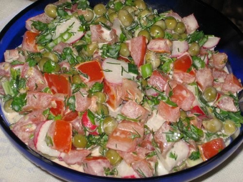 Большое спасибо за быстрый и очень вкусный салатик: Салат "Завтра зарплата" - 2