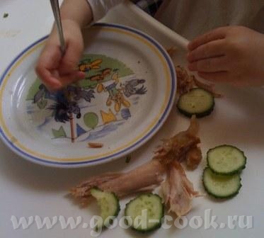 Куриные голени по-домашнему, переваленные Это блюдО для родителей с детьми до 3х лет