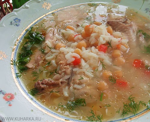 "ШОРБА С КУРИЦЕЙ ПО-БОЛГАРСКИ"