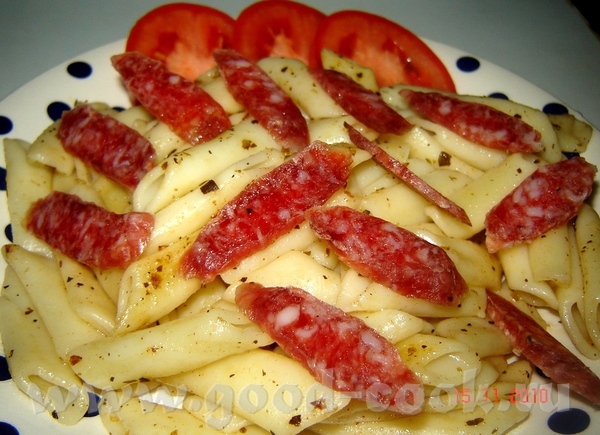 Ensalada de calabacin con mejillones Салат из кабачков с мидиями Кабачок - 1 шт - 3
