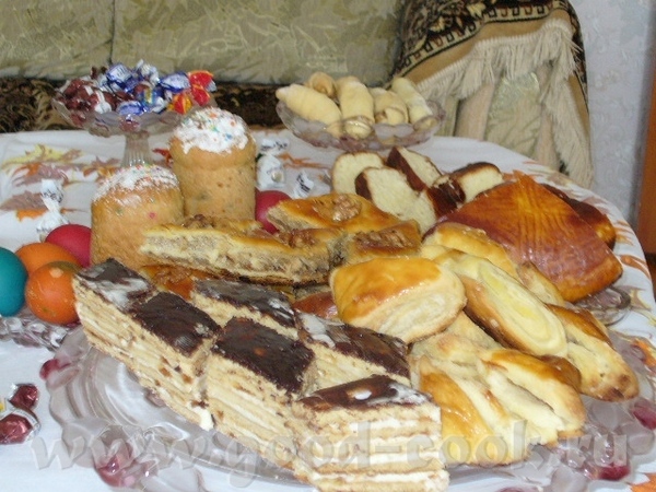 Это мой пасхальный сладкий стол - 2
