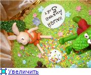 торт кровать,пирожные попа и грудь торт полянка(Винни Пух,Пятачек,крокодил Гена,Чебурашка) торт гол... - 5