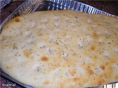 ФОКАЧЧА картофельная от Карины , Неллинька, это уже вторая фокачча, на этот раз получилась превосхо...