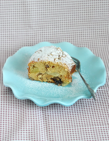 шарлотка со сгущёнкой