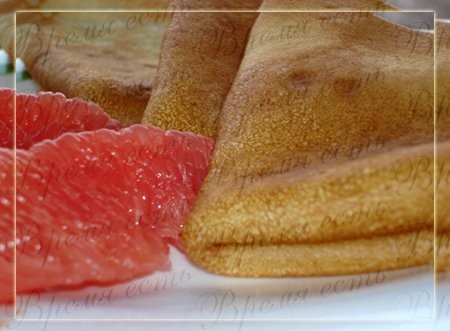 Спагетти с тунцовым соусом Апельсиновые блинчики - 2