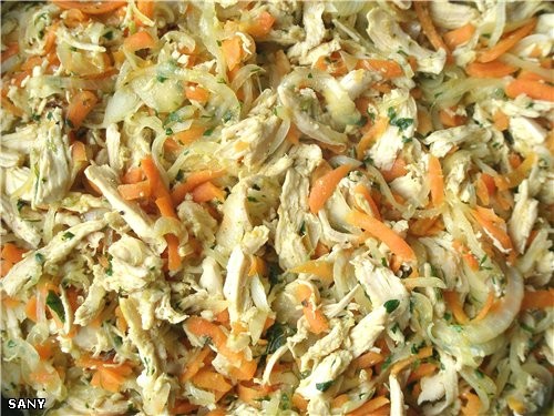 Девчата, сегодня делала очень старый - с большой бородой - но очень вкусный рецепт курочки - 2