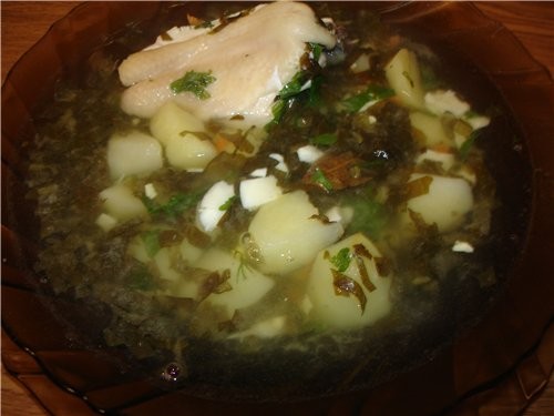 ЗЕЛЕНЫЙ БОРЩЕЦ На 3-х литровую кастрюльку Мяско (у меня 3 кусочка курочки) Морковь 1 шт