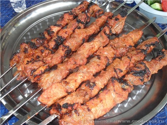 Несу вам очень вкусный рецепт шашлыка Шашлык из свинины в томате - свинина вырезка 2,150 кг