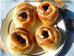 Булочки-сердечки Плюшки сердечки Мастер-класс Форма лепки булочек Сдобные булочки мастер-класс Сдоб...