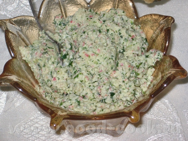 Салат - паштет из крабового мяса Паштет из фасоли и крабового мяса (без фотографии)