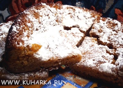 Кекс "Снежинка"