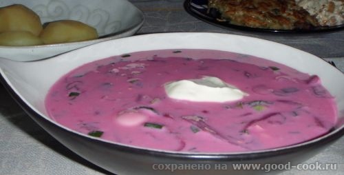 Литовский холодный борщ что надо: 1 поллитровая баночка тертой маринованной свеклы (можно использов...