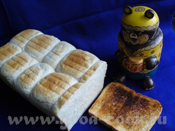 Тост-хлеб - Toastbrot nach Bдcker Sьpke Опара: 200 г белой муки 4 г соли 3 г свеж - 6