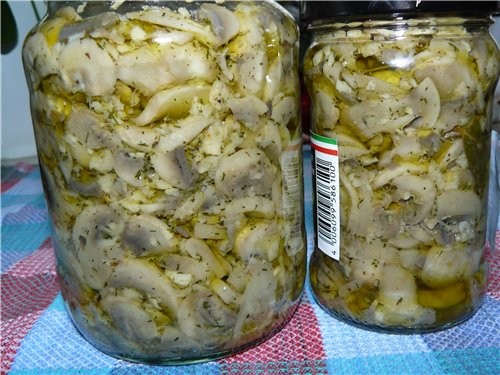 Грибы - антипасти - 2