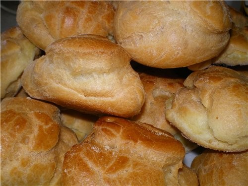 А я тож эклерчики делала, вкусно