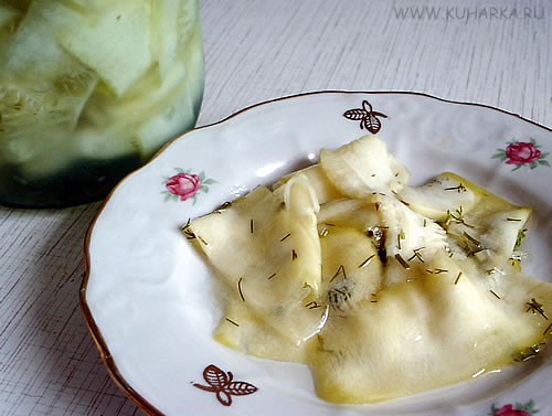 "САЛАТИК С МАРИНОВАННОЙ КАПУСТКОЙ" "САЛАТИК С МАРИНОВАННЫМ КАБАЧКОМ С ЛУКОМ" - 2