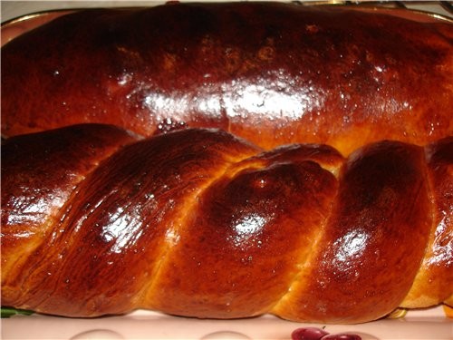 Эти с маком (рецепт теста как на плюшки, я уже писала) Тот который косичкой, одна сторона с яблокам... - 2