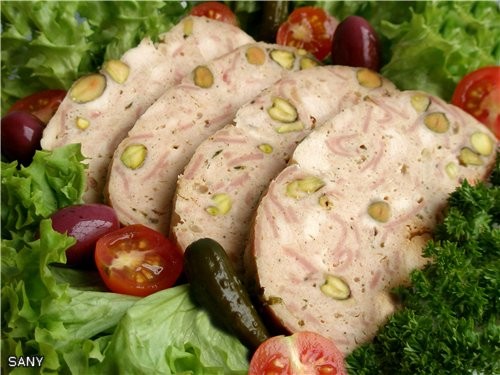Большое спасибо Неллику Зоя за замечательный Куриный паштет с фисташками