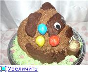 торт синий мишка торт компьютерная мышь торт Винни Пух на поляне - 8