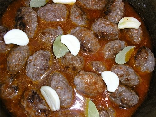Готовила сегодня Бэби-котлетки в томатной подливе по-бухарски Мясной фарш (я беру смешанный: мясо+к... - 2
